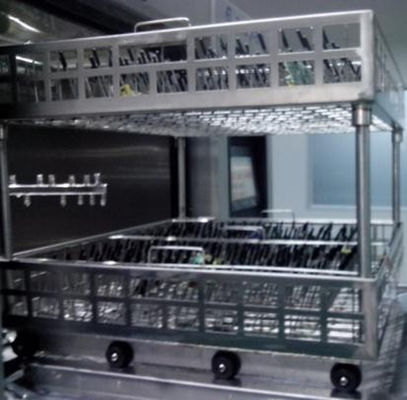 PLC SUS304 macchina per la pulizia di schede PCB con sistema di asciugatura ad aria calda
