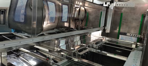 0.3Mpa-0.6Mpa Macchine per la pulizia del cestino resistenti alla corrosione con spruzzo