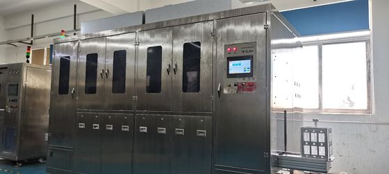 1-10 giri al minuto Lavatrice automatica di cestini, Stabile attrezzatura industriale per pulire i cestini