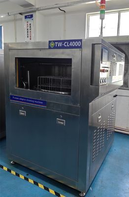 Macchina per la pulizia del flusso di pallet stabile CE, pulitore automatico di saldatura a onde pratico