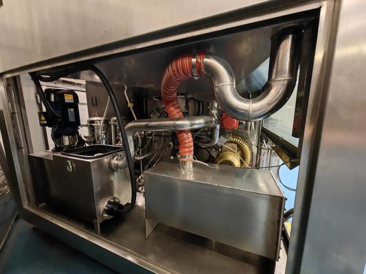 10 m3/min Fabbricazione di saldature ondulate attrezzature per la pulizia durevoli polifunzionali
