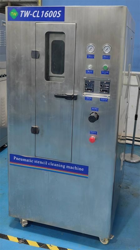 0.45-0.7Mpa Pneumatico per la pulizia di stencil, Lavatrice di stencil resistente alla corrosione