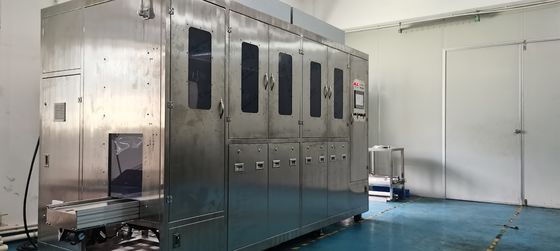 Lavatrice di scatole di plastica polifunzionale, attrezzature pratiche per la pulizia dei cestini industriali