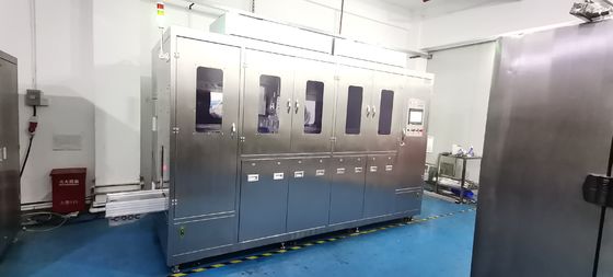 Macchina per la pulizia del cestino multi slot industriale con spray rotante