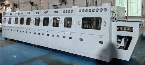Macchina di pulizia automatizzata di componenti in linea resistente all'usura stabile