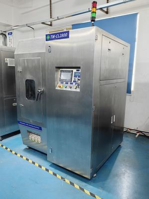 Macchina di pulizia degli schermi automatica a doppio sistema a base d'acqua resistente